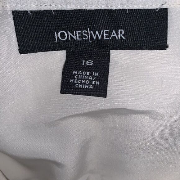 Jones Wear Floral Print Lightweight Midi Skirt Size 16 - Picture 6 of 9